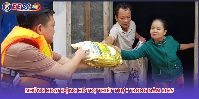 Những hoạt động hỗ trợ thiết thực trong năm 2025